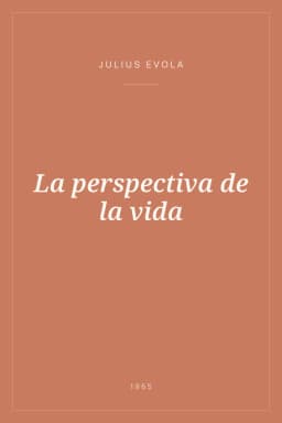Portada de La perspectiva de la vida