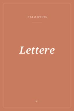 Portada de Lettere