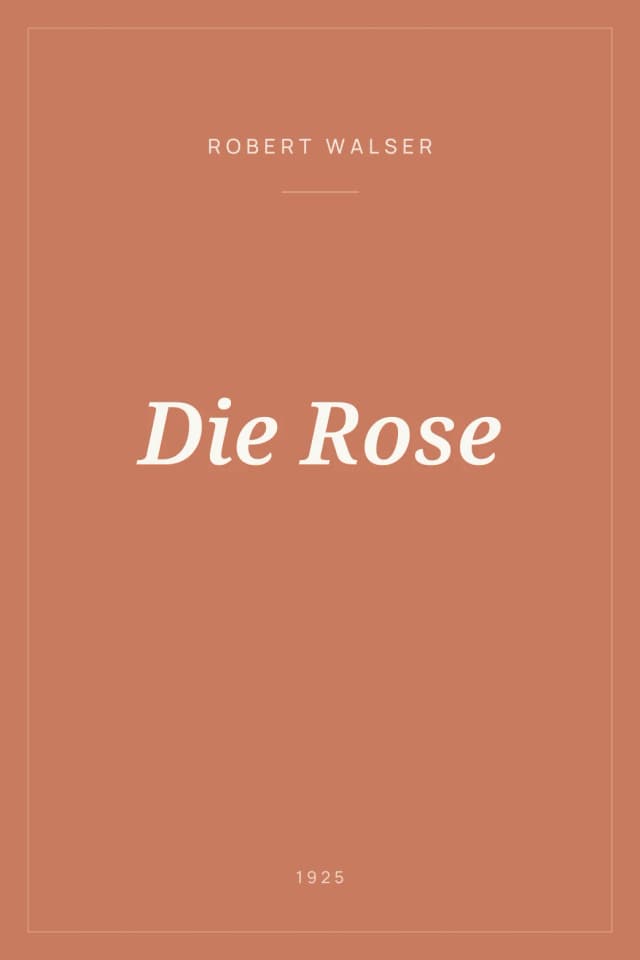 Portada de Die Rose