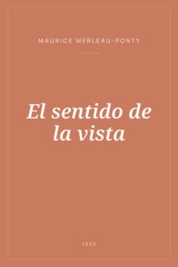 Portada de El sentido de la vista