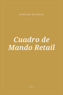 Portada de Cuadro de Mando Retail