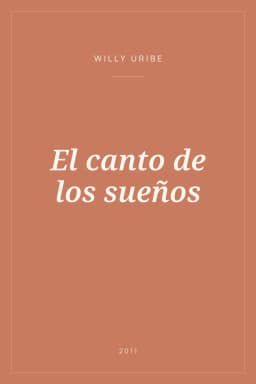 Portada de El canto de los sueños
