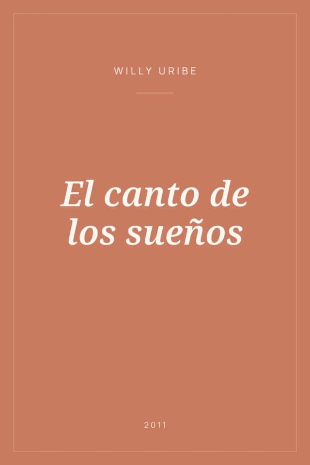 Portada de El canto de los sueños