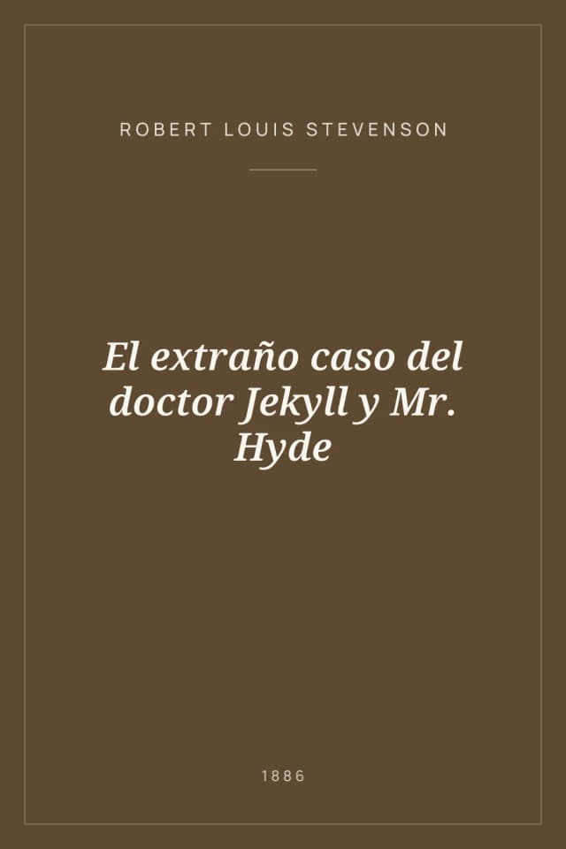Portada de El extraño caso del doctor Jekyll y Mr. Hyde