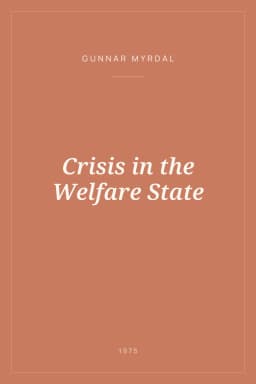 Portada de Crisis in the Welfare State