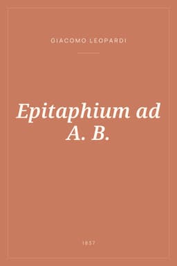 Portada de Epitaphium ad A. B.