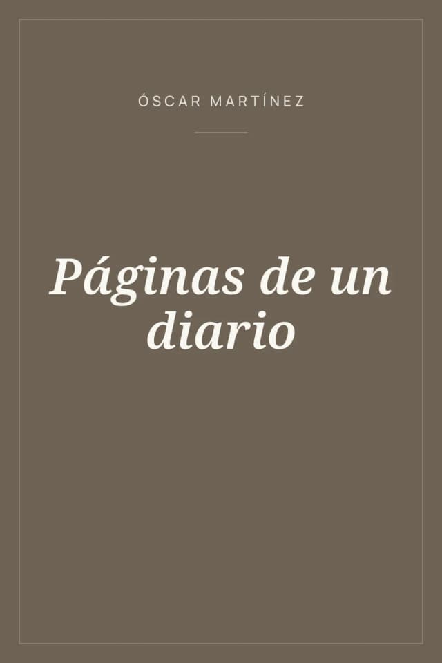Portada de Páginas de un diario