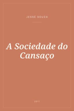 Portada de A Sociedade do Cansaço