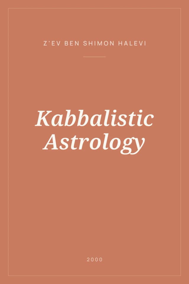 Portada de Kabbalistic Astrology