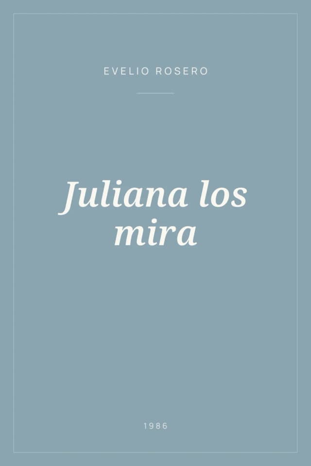 Portada de Juliana los mira