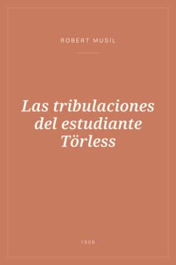 Portada de Las tribulaciones del estudiante Törless