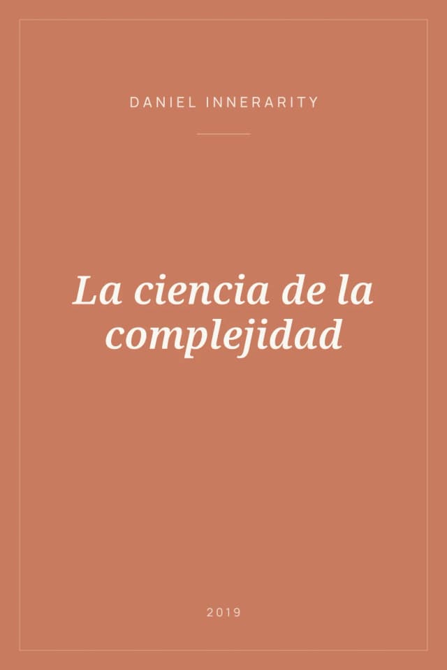 Portada de La ciencia de la complejidad