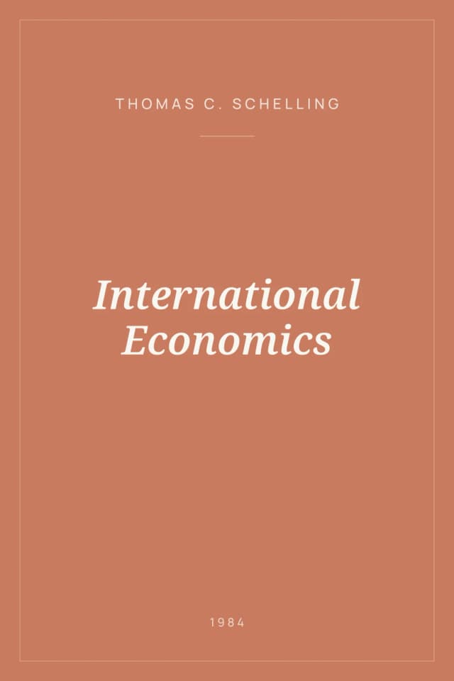 Portada de International Economics