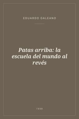 Portada de Patas arriba: la escuela del mundo al revés