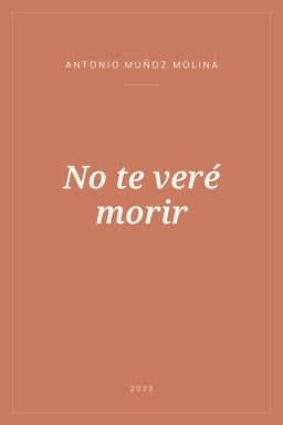 Portada de No te veré morir