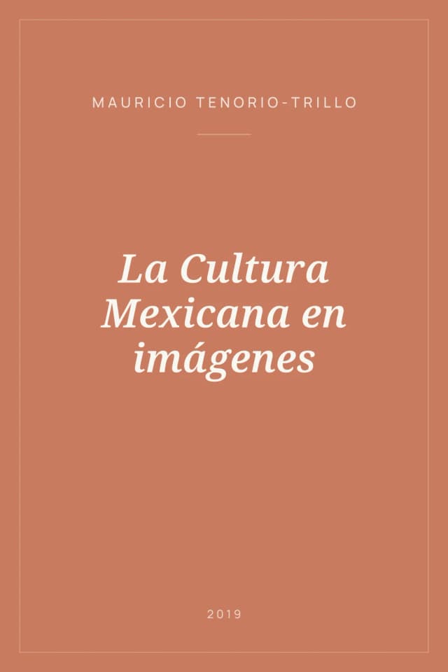 Portada de La Cultura Mexicana en imágenes