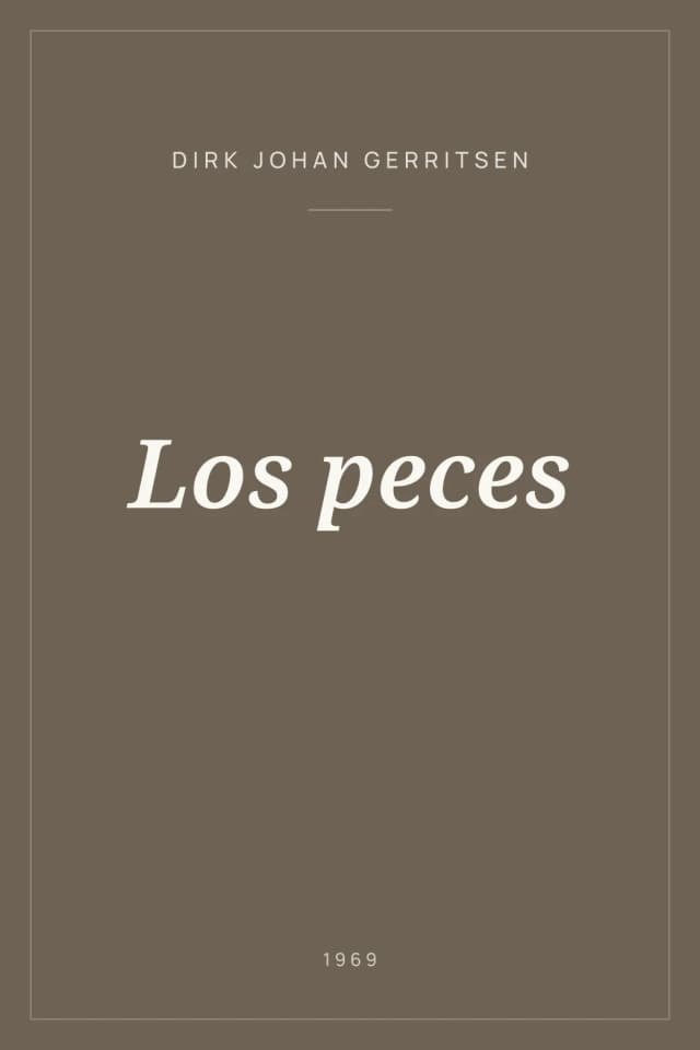 Portada de Los peces