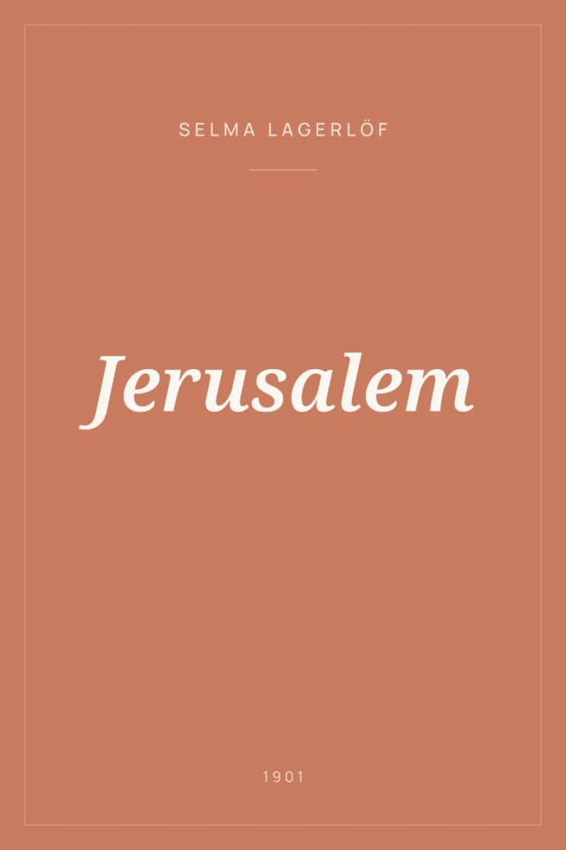 Portada de Jerusalem