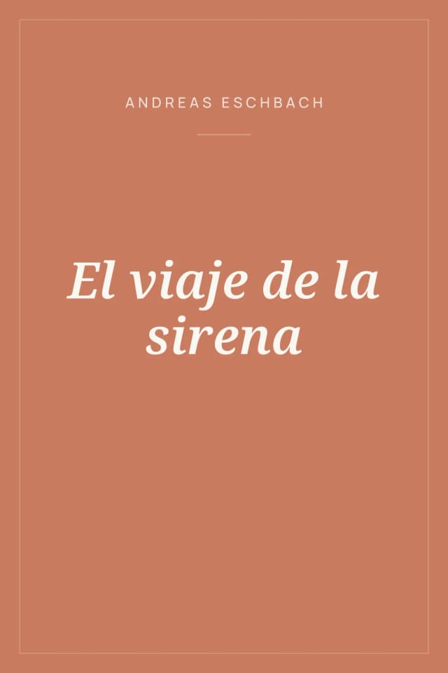 Portada de El viaje de la sirena