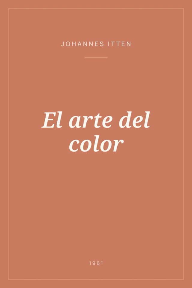 Portada de El arte del color