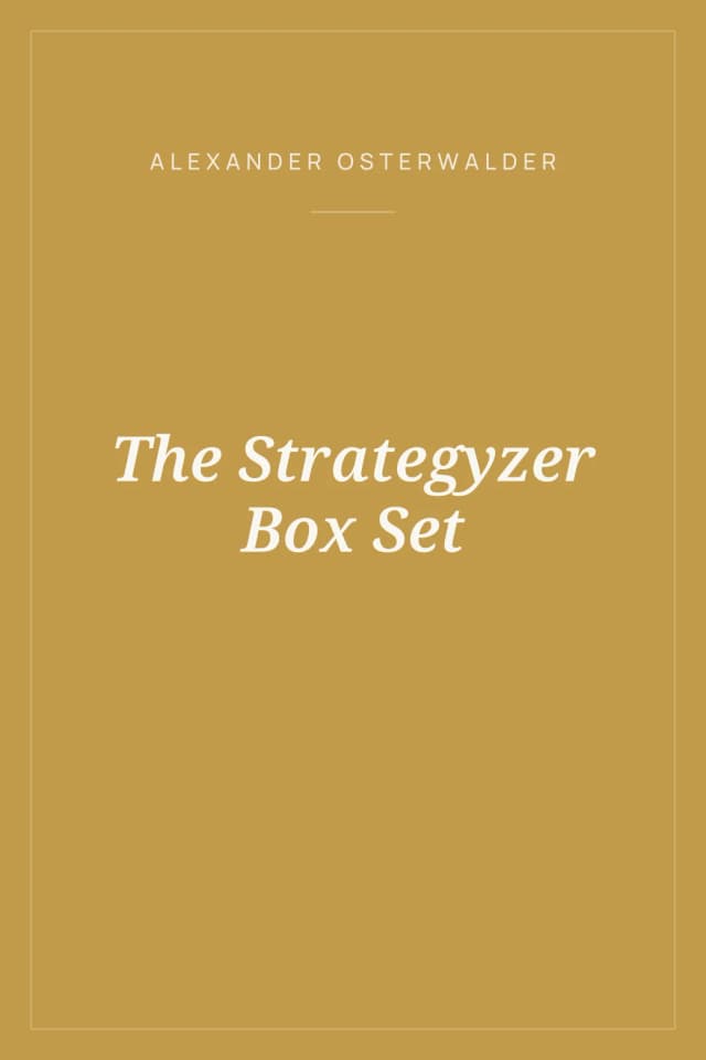 Portada de The Strategyzer Box Set