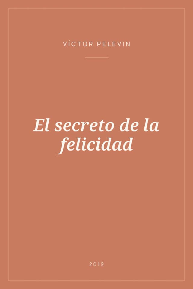 Portada de El secreto de la felicidad