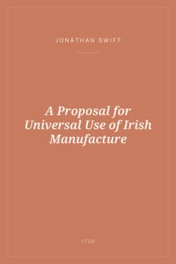 Portada de A Proposal for Universal Use of Irish Manufacture