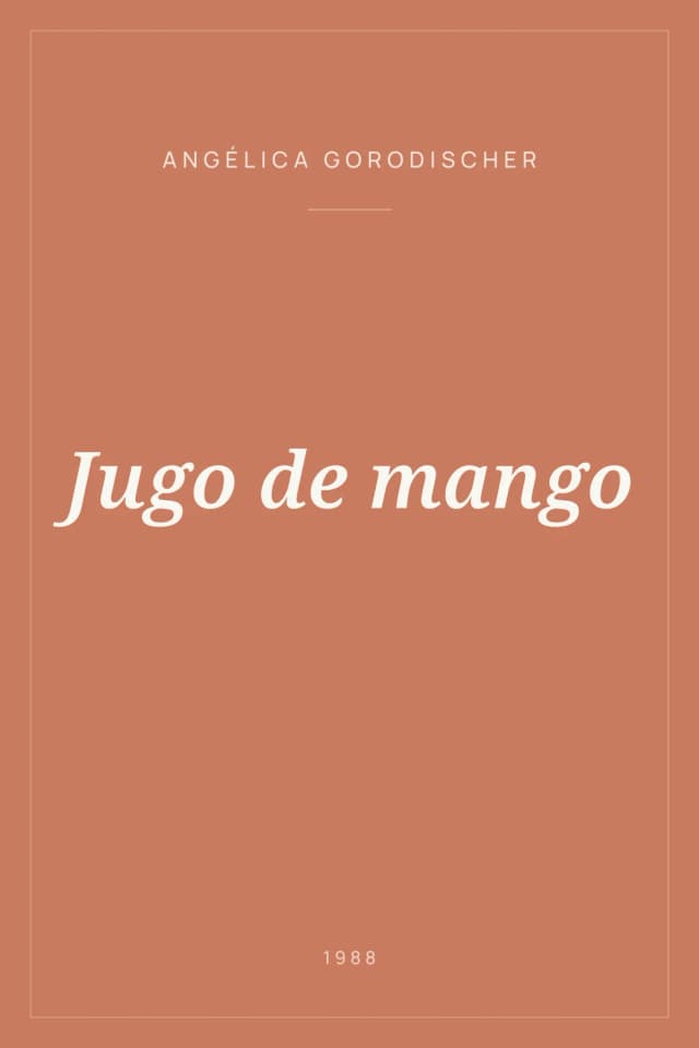 Portada de Jugo de mango