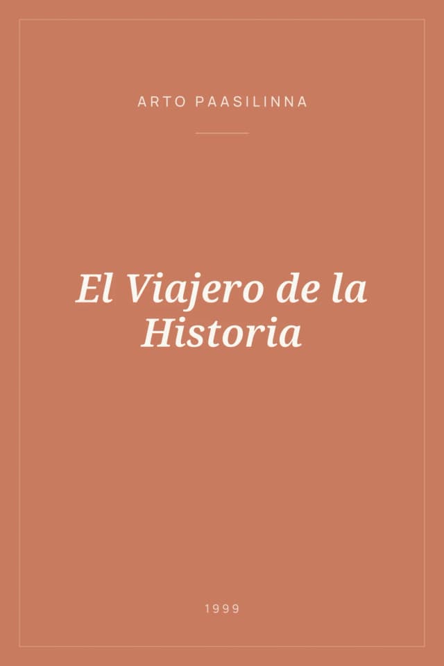 Portada de El Viajero de la Historia