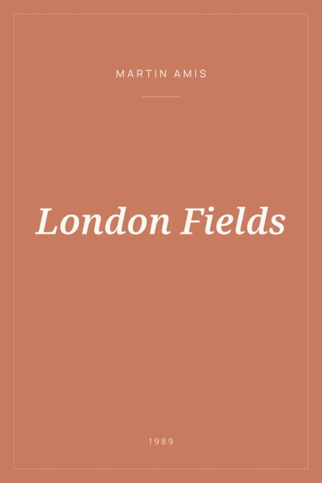 Portada de London Fields