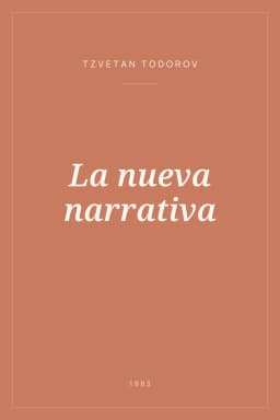 Portada de La nueva narrativa
