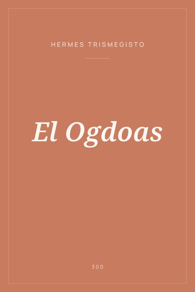 Portada de El Ogdoas