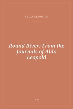 Portada de Round River: From the Journals of Aldo Leopold