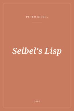 Portada de Seibel's Lisp