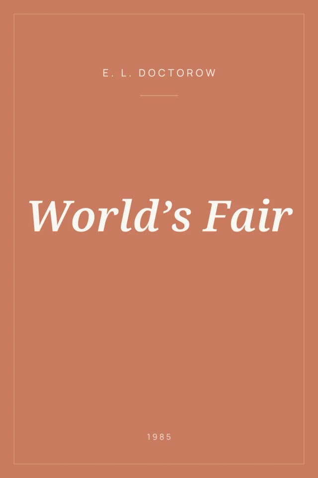 Portada de World’s Fair