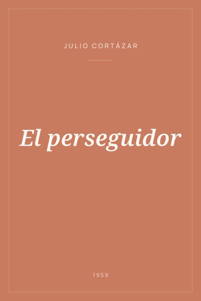 Portada de El perseguidor