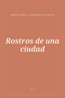 Portada de Rostros de una ciudad