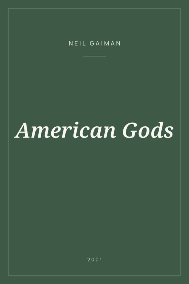 Portada de American Gods
