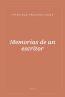 Portada de Memorias de un escritor