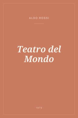 Portada de Teatro del Mondo