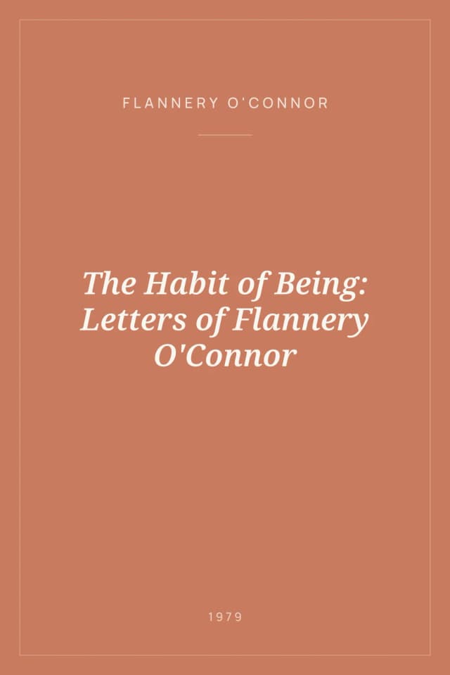 Portada de The Habit of Being: Letters of Flannery O'Connor