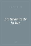 Portada de La tiranía de la luz