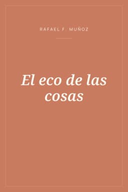Portada de El eco de las cosas