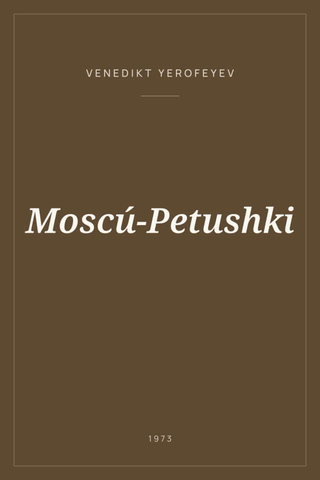 Portada de Moscú-Petushki