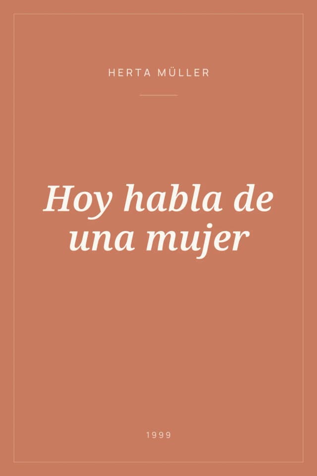 Portada de Hoy habla de una mujer