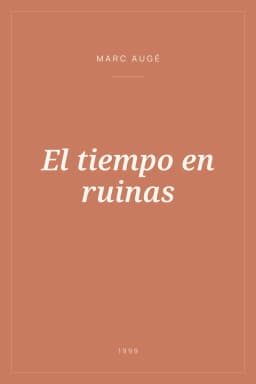 Portada de El tiempo en ruinas