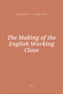 Portada de The Making of the English Working Class