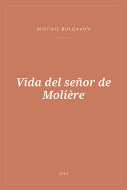 Portada de Vida del señor de Molière