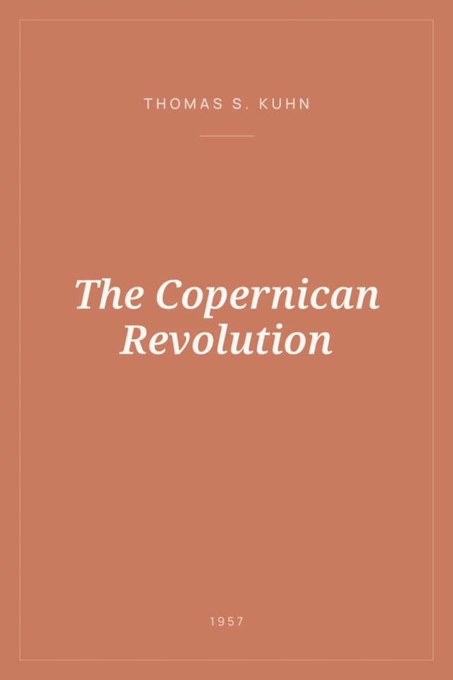 Portada de The Copernican Revolution