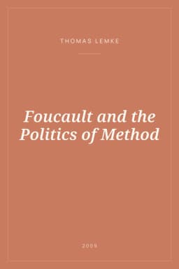 Portada de Foucault and the Politics of Method